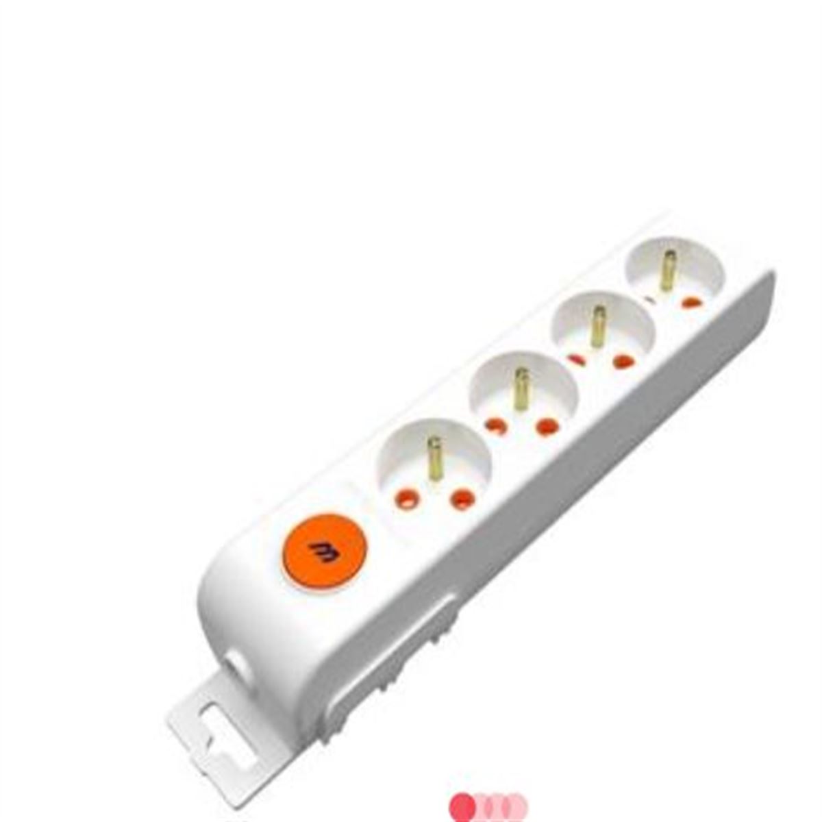 RI-TECH DÖRTLÜ ANAHT. UPS GRUP PRİZ(Ç.K.)(KLEMENSL 1